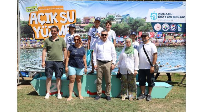 Açıksu Yüzme Yarışması’nda Büyükakın’dan müjde geldi