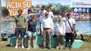Açıksu Yüzme Yarışması’nda Büyükakın’dan müjde geldi