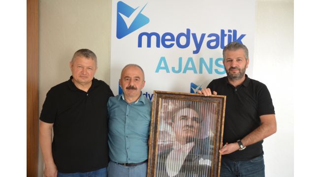 Ali Kemal Aydın Medyatik Haber'i ziyaret etti