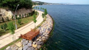 Bu sahil parkı Darıca’nın cazibe merkezi olacak