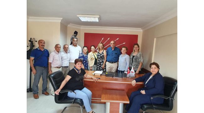 CHP Tuzla Kadın Kolları Gebze'ye teşekküre geldi