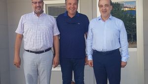 Çokan ve Talus'tan, Türker'e ziyaret