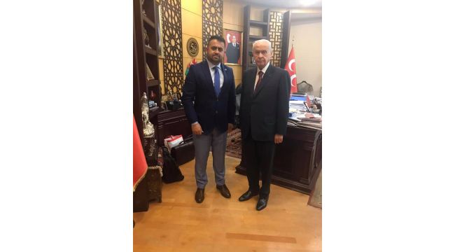 Erkan Azeri, Bahçeli'nin selamını getirdi