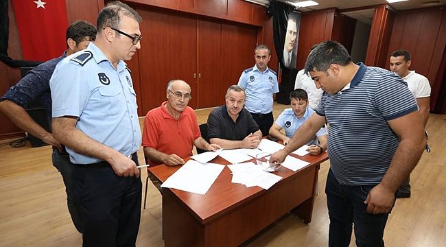 Kurban yerleri için kura çekildi