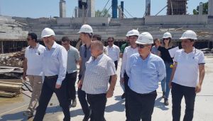 Spor salonunu incelediler