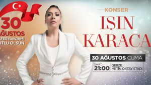 30 Ağustos'ta Gebze'ye geliyor