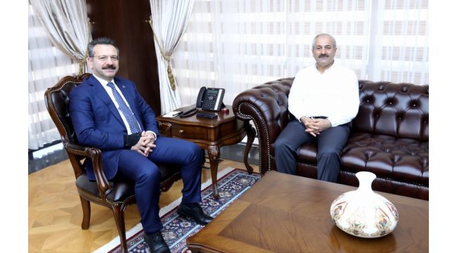 Başkan Büyükgöz, Vali Aksoy’a konuk oldu