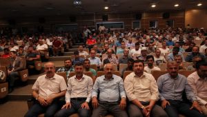 Büyükgöz, mesai arkadaşlarıyla bayramlaştı