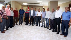 Cem Evleri Dernek Başkanları’ndan, Büyükakın’a teşekkür