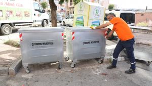 Çöp konteynerleri yenileniyor