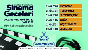 Darıca'da Sinema Geceleri Başlıyor