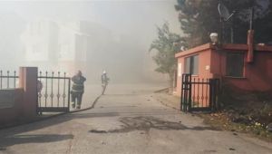 Gebze'de korkutan yangın