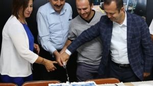 Kutlamaya Yaşar Çakmak'ta katıldı