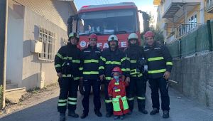Minik Ahmet'in hayali gerçek oldu