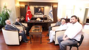 Vali Aksoy'dan, Büyükgöz'e ziyaret