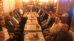 Ayar, 7 mahalle başkanı ve meclis üyeleri ile buluştu