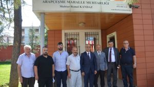 Aydın Ünlü Gebze'deki muhtarlarla görüşüyor