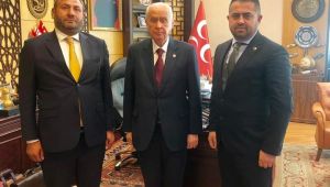 Azeri ve Ayaz Bahçeli'yi ziyaret etti