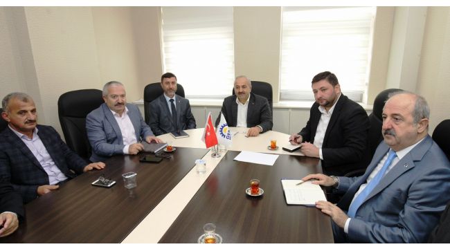 Başkan’a müdürlerden brifing