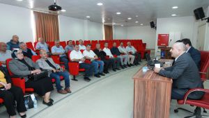 Başkan Büyükgöz muhtarlarla buluştu