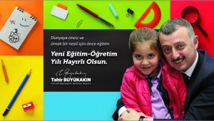 Başkan Büyükakın'dan öğrencilere tebrik