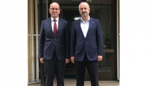 Büyükgöz, Kadıoğlu'nu ziyaret etti