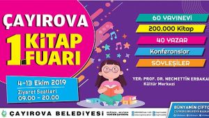 Çayırova'da 1. Kitap Fuarı başlıyor