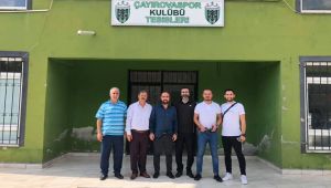 Kulüp başkanlarından Yeşilkaya'ya ziyaret