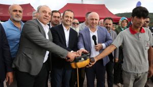 Mezarlık Hizmet Binasının temeli atıldı