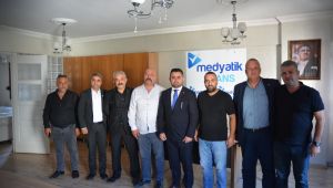 MHP'lilerden Medyatik'e ziyaret