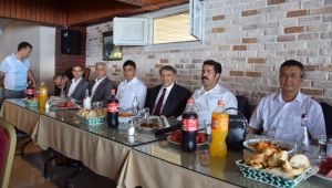 Öğretmenlerle bir araya geldiler