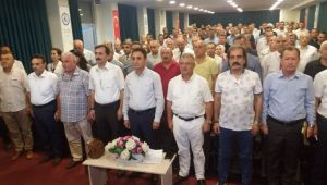Okul müdürleri ile bir araya geldi