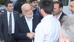Taziye için geldi