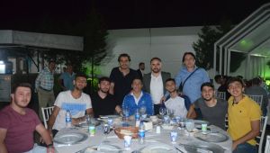 Yeşilkaya ve ekibi maç öncesi moral depoladı