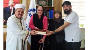 Alman vatandaşı Hendriks Gebze'de Müslüman oldu