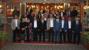 Büyükgöz, meclis üyeleri ile yemekte buluştu