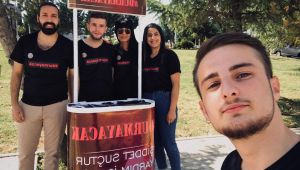 CHP’li gençler kadın şiddetine dikkat çekecek