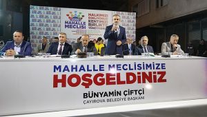 Çiftçi, Çayırova Mahallesi sakinleri ile bir araya geldi