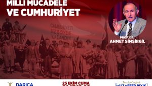 Darıca'da Milli Mücadele ve Cumhuriyet Söyleşisi