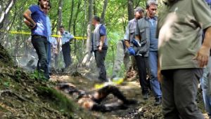 Gebze'de ağaçlık alanda ceset bulundu!