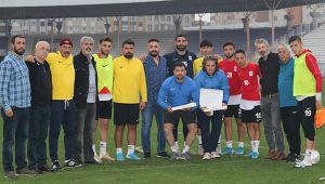 Gebzespor'a yöneticilerden moral ziyareti