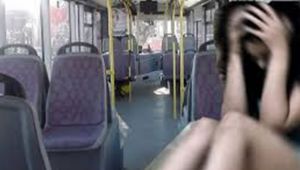 Halk otobüsünde liseli kıza taciz!