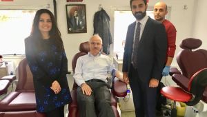 İrfan Ayar ve ekibi kan verdi