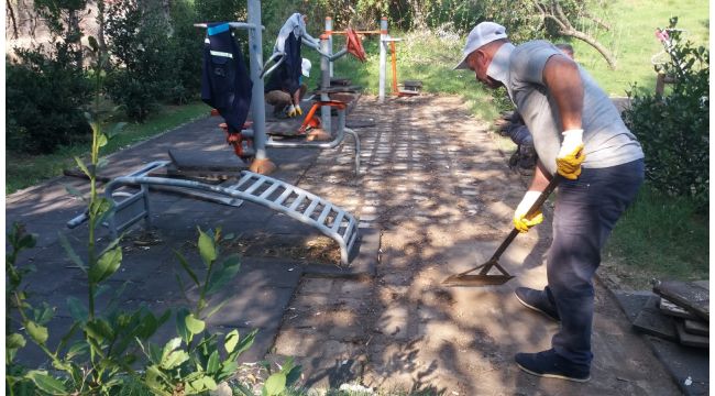 Kaşkaldere Mesire Alanı bakımdan geçti