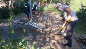 Kaşkaldere Mesire Alanı bakımdan geçti