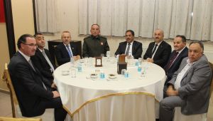 Müftü Örnek’i ilçe protokolü uğurladı