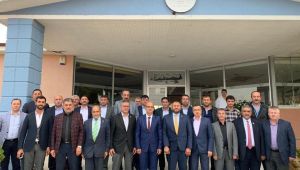 Ünlü ve Ayaz, Dilovası'nda muhtarlarla buluştu