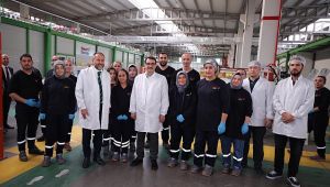 Bakan, Gebze'de sessiz sedasız fabrika gezdi