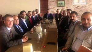 Başkan Şayir, muhtarlarla bir araya geldi