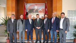 Bıyık'tan, Tipioğlu'na hayırlı olsun ziyareti